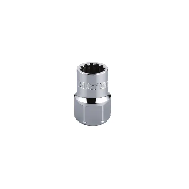 12MM THRU-DRIVE SPLINE SOCKET