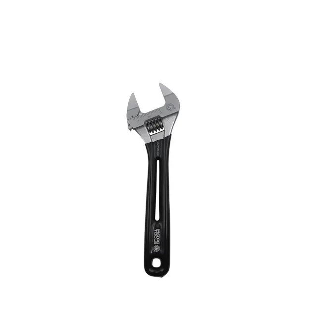 THIN ERGONOMIC LIGHT WEIGHT ADJUSTABLE WRENCH - 8"