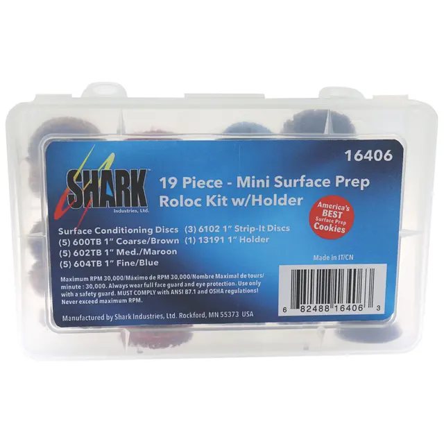 SURFACE PREP KIT - 19 PCS