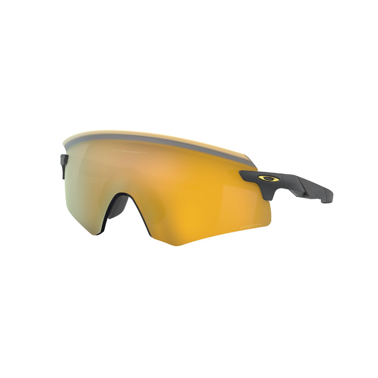 Oakley Encoder OO9471-0436 Baseball Sunglasses (Matte Carbon/Prizm 24k) 