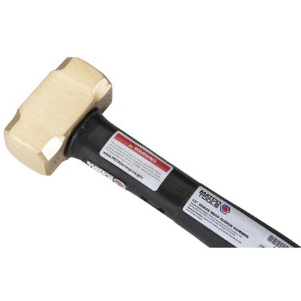 2.5 LB. INDESTRUCTIBLE BRASS SLEDGE HAMMER