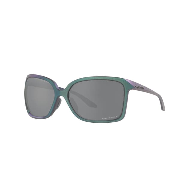 WILDRYE MATTE SILVER BLUE COLORSHIFT WITH PRIZM™ BLACK POLARIZED LENSES