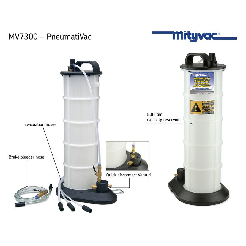 MITYVAC FLUID EVACUATOR (8.8 LITER) MV7300 Matco Tools