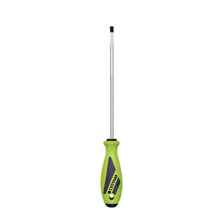 1/4" X 14" SLOTTED SCREWDRIVER - FLUORESCENT