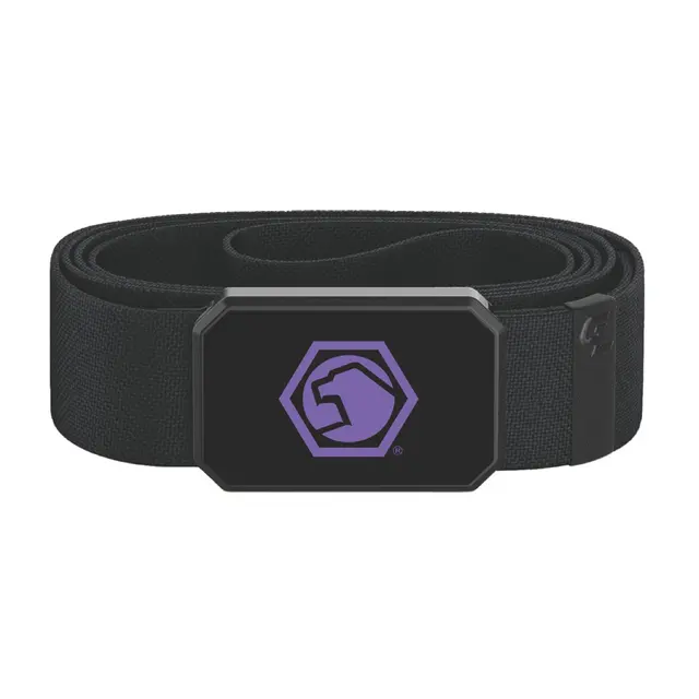 GROOVE LIFE X MATCO OG BELT, BLACK WITH PURPLE LOGO