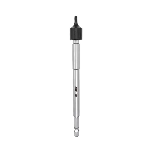 1/4" SHANK M4 TRIPLE SQUARE UNIVERSAL IMPACT DRIVER 6" LONG EXTENSION POWER BIT