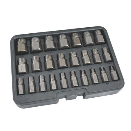 25 PIECE SCREW EXTRACTOR SET