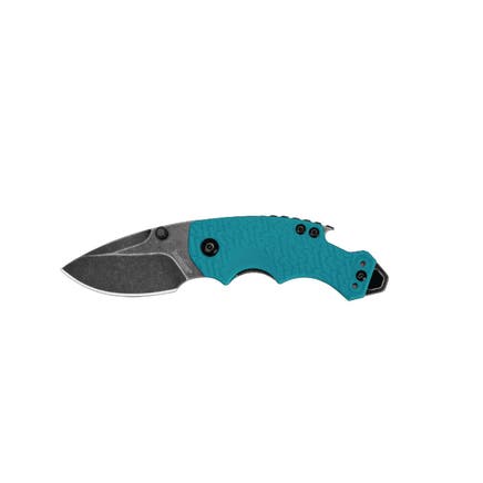 KERSHAW SHUFFLE MUTLI-FUNCTION FOLDING POCKETKNIFE, TEAL BLACKWASH
