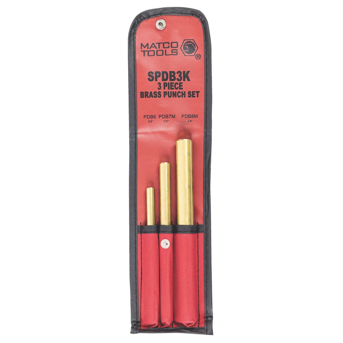 3 PIECE BRASS DRIFT PUNCH SET SPDB3K Matco Tools