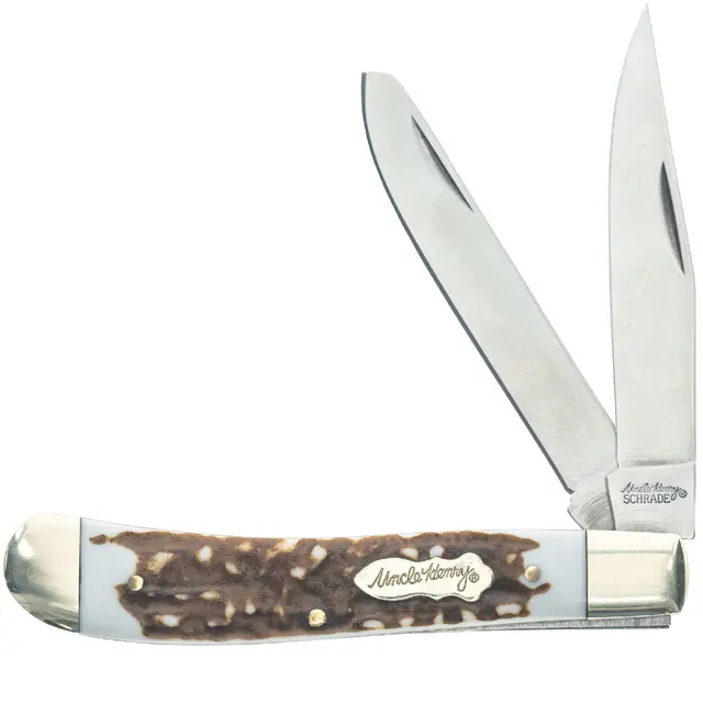 UNCLE HENRY PRO TRAPPER TRADITIONAL 2 BLADE FOLDING POCKET KNIFE