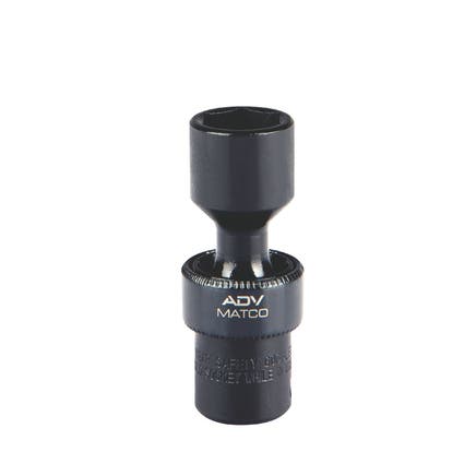 1/4" DRIVE 12MM METRIC 6 POINT ADV UNIVERSAL IMPACT SOCKET