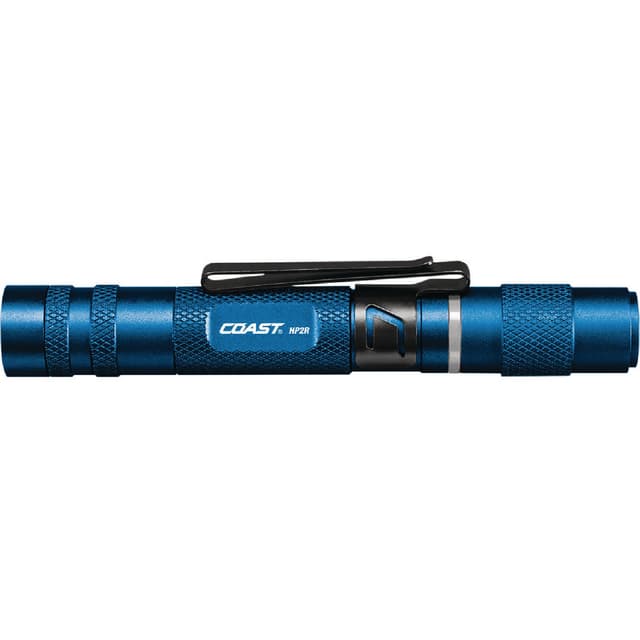 COAST HP2R250 LUMEN RECHARGEABLE PEN LIGHT - BLUE