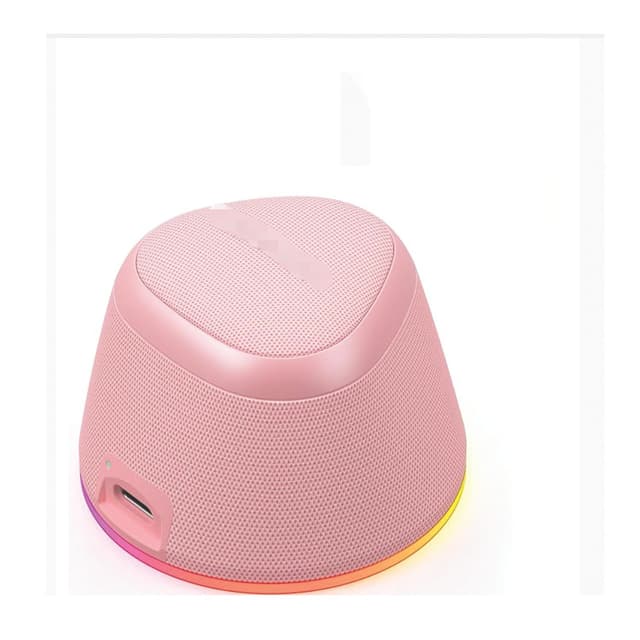MAGNETIC BLUETOOTH SPEAKER AND PHONE STAND - PINK