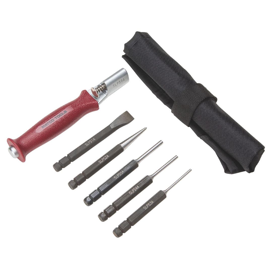 6 PIECE INTERCHANGEABLE PUNCH AND CHISEL SET SLPC5A Matco Tools