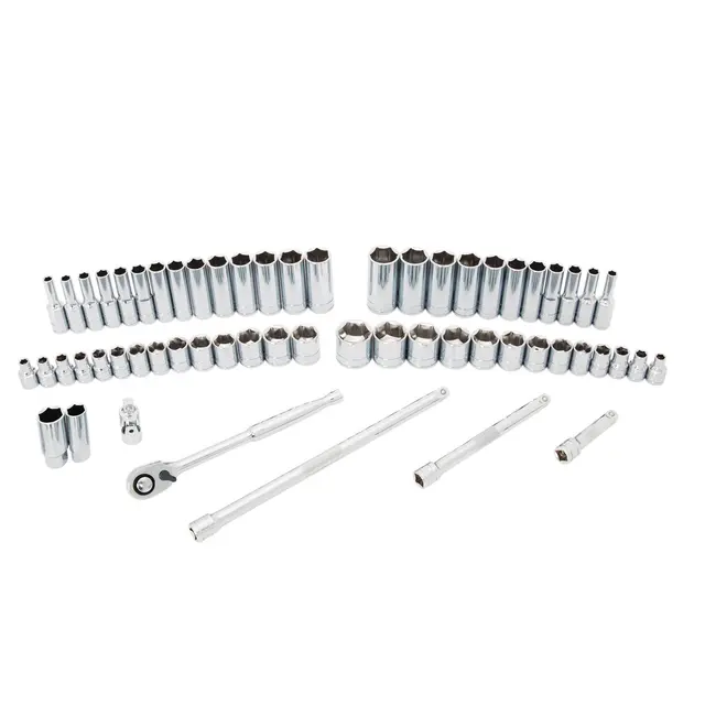 3/8" DRIVE 59 PIECE SILVER EAGLE® CHROME MASTER SOCKET SET