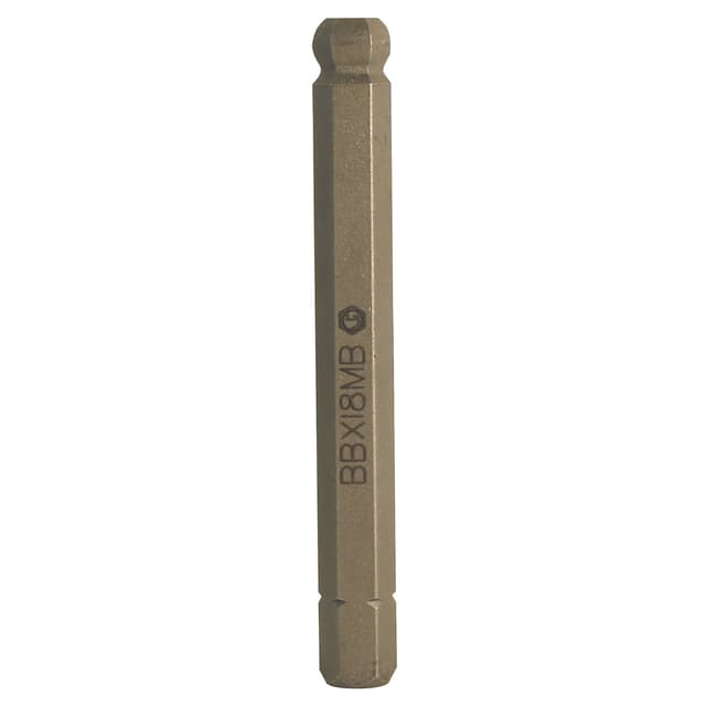 3/8" DRIVE 8MM METRIC MID LENGTH BALL HEX REPLACEMENT BIT