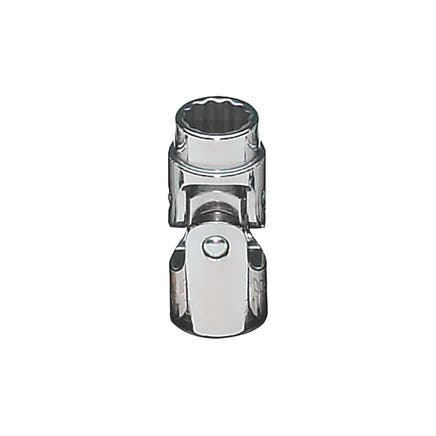 3/8" DRIVE 7/16" SAE 12 POINT UNIVERSAL CHROME SOCKET