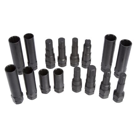 16 PIECE LOCKING LUGNUT MASTER KEY SET