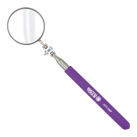2-1/4" TELESCOPIC INSPECTION MIRROR - PURPLE