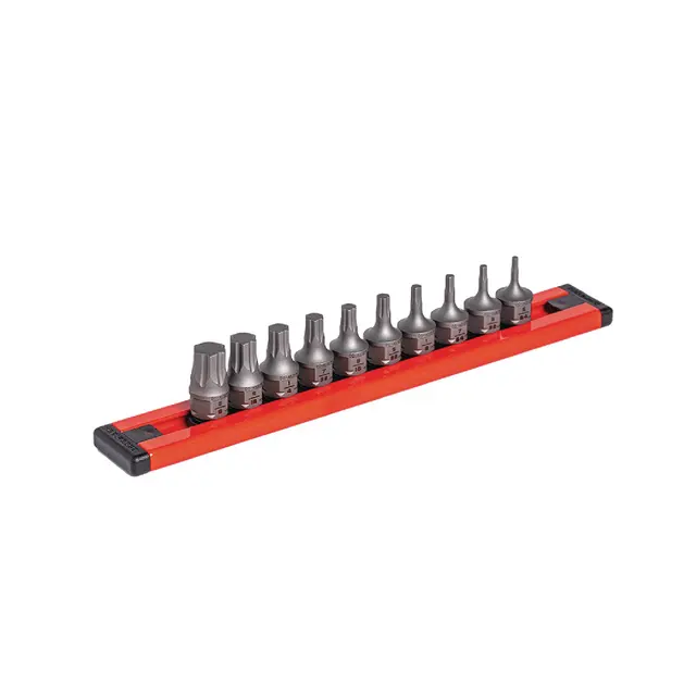10 PIECE RPT 1/4'' DRIVE LOW-PROFILE SAE HEX DUAL ACTION DRIVER BIT SET