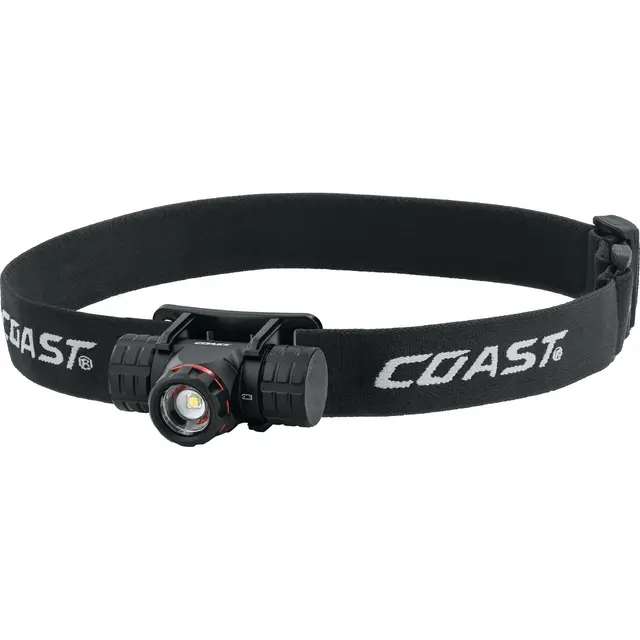 COAST 400 LUMENS MULTI-PURPOSE RECHARGEABLE DUAL POWER HEADLAMP