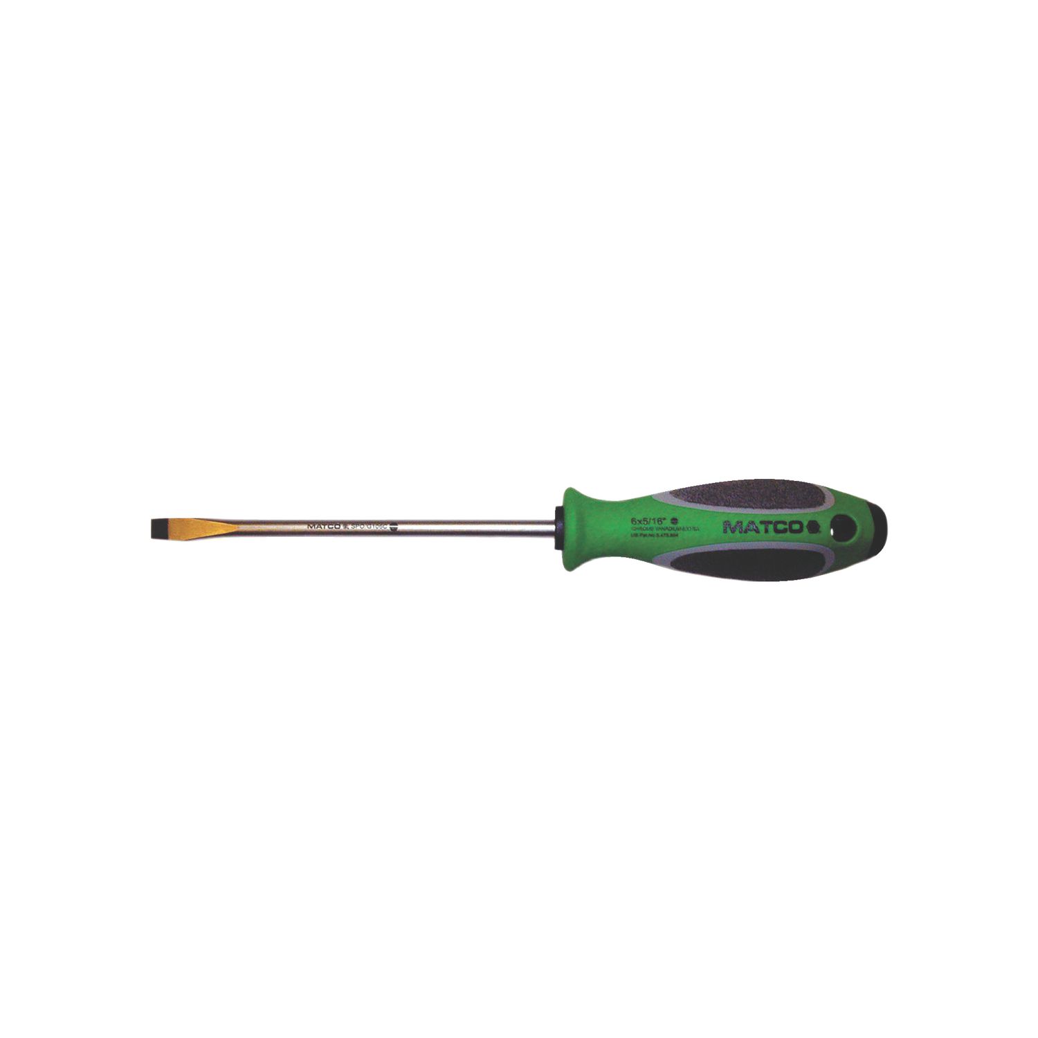 5 PIECE TOP TORQUE II GREEN SCREWDRIVER SET SSPCG5C | Matco Tools