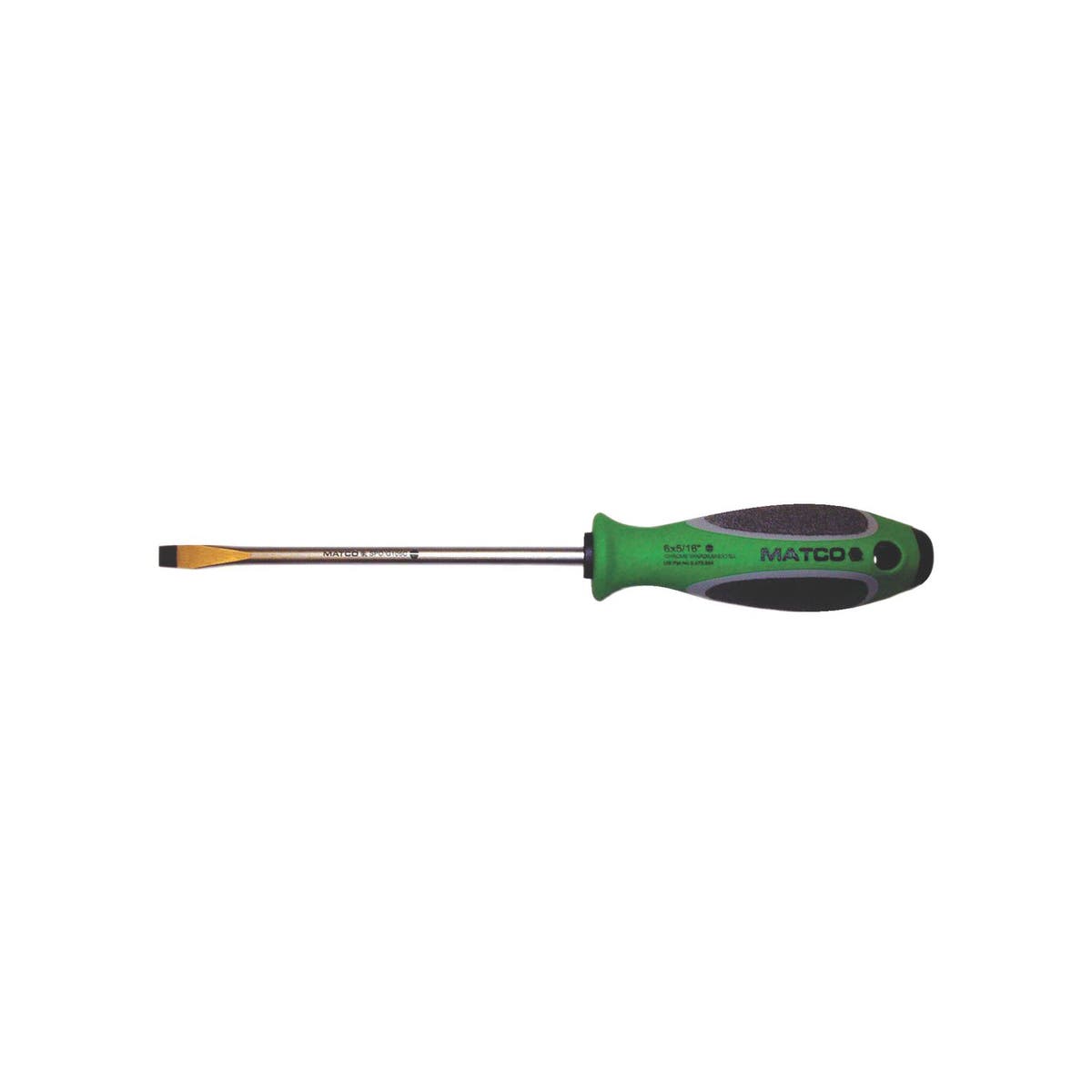 5 PIECE TOP TORQUE II GREEN SCREWDRIVER SET SSPCG5C Matco Tools