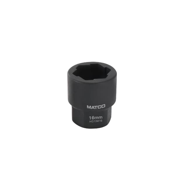 16MM 3/8” DRIVE HEX GRIP IMPACT SOCKET