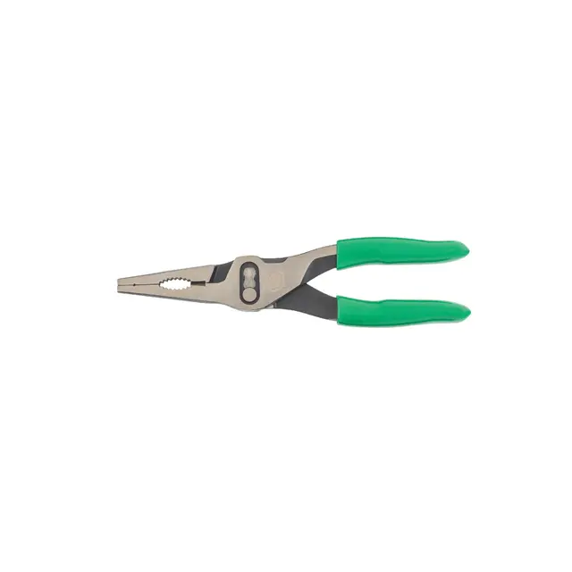 7" LONG NOSE 3-POSITION PLIER - GREEN