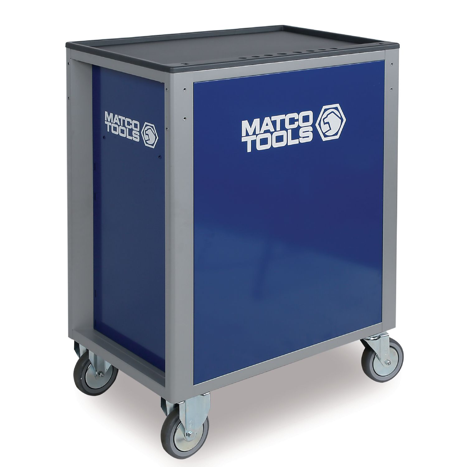 TWO DRAWER SERVICE CART BLUE MSC2-BL