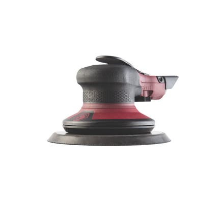 3/16" RANDOM ORBITAL PNEUMATIC LOW NOISE 6" PALM SANDER - BURGUNDY