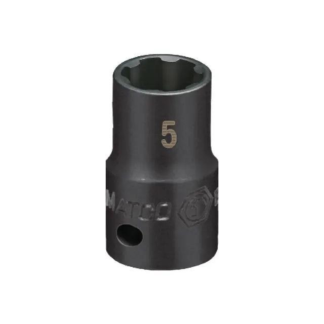 1/4" DRIVE 5MM METRIC PRO NON-SLIP IMPACT SOCKET