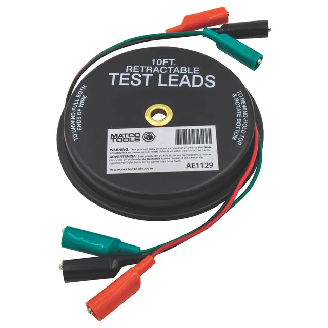 3 LEAD X 10' RETRACTABLE LEAD