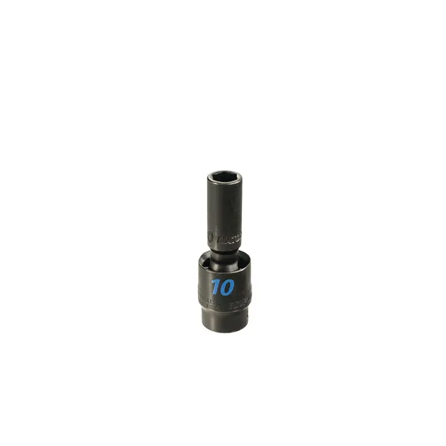 3/8" DRIVE 10MM 6 POINT TORQUE FORCE DEEP UNIVERSAL IMPACT SOCKET