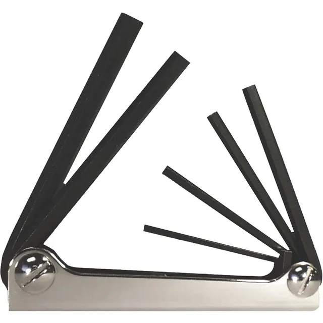 6 PIECE 3-10MM FOLDING HEX KEY SET