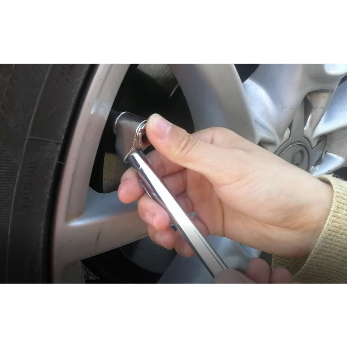 HEAVYDUTY DUAL HEAD TIRE PRESSURE GAUGE 17525B Matco Tools