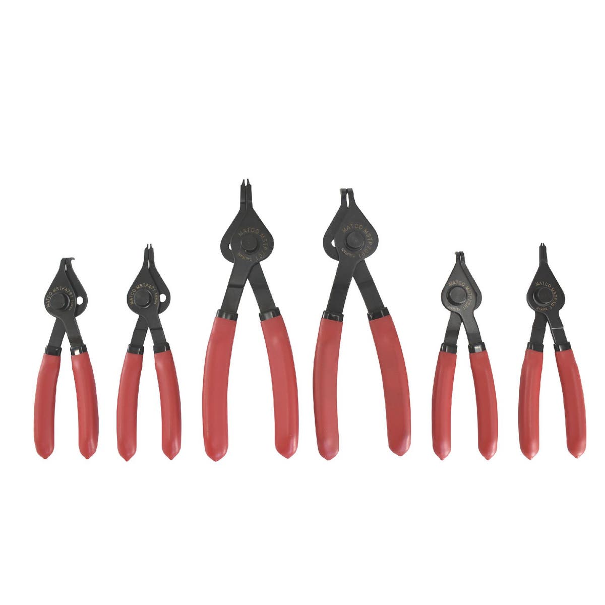 6PIECE SNAP RING PLIERS SET SMSTP6B Matco Tools