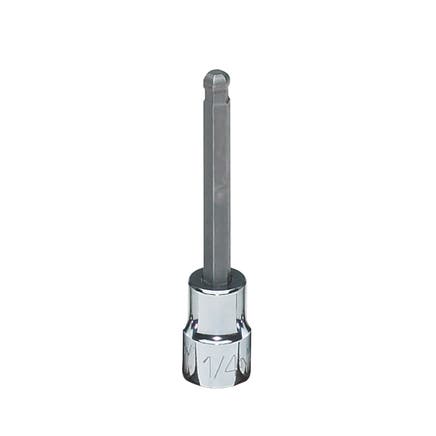 3/8" DRIVE 1/4" SAE MID-LENGTH BALL HEX BIT DRIVER