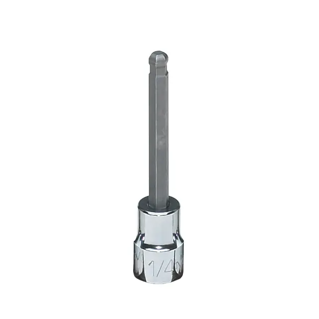 3/8" DRIVE 1/4" SAE MID-LENGTH BALL HEX BIT DRIVER