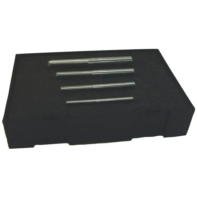 4 PIECE SOLID CARBIDE DRILL BITS