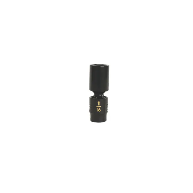 3/8" DRIVE 11/16" SAE 6 POINT DEEP UNIVERSAL IMPACT SOCKET