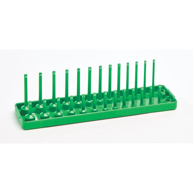 2-1/4" METRIC SOCKET TRAYS - GREEN