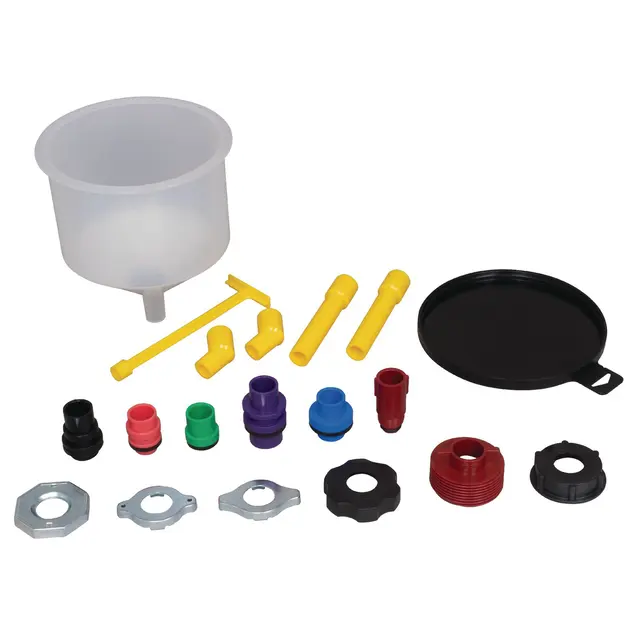 SPILL FREE FUNNEL, 19 PIECE