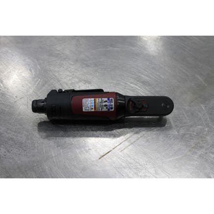 1/4" DRIVE SEALED FLAT HEAD PNEUMATIC RATCHET WITH ROTATING THROTTLE