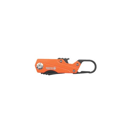 CARABINER FOLDING KNIFE - ORANGE