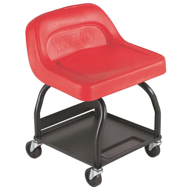 PADDED TRACTOR SEAT - RED
