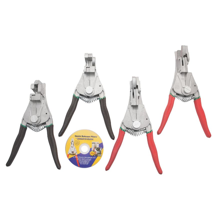 4 PIECE QUICK RELEASE PLIERS SET QRP4S Matco Tools