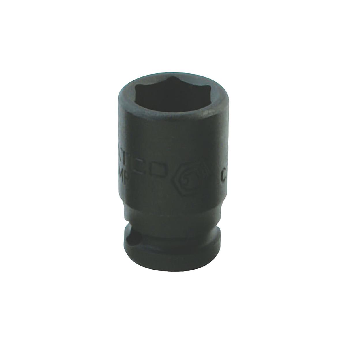 14PC 1/4" Drive Magnetic Impact Socket Set – Deep Metric 6-Point 4mm-15mm – CR-MO Steel
