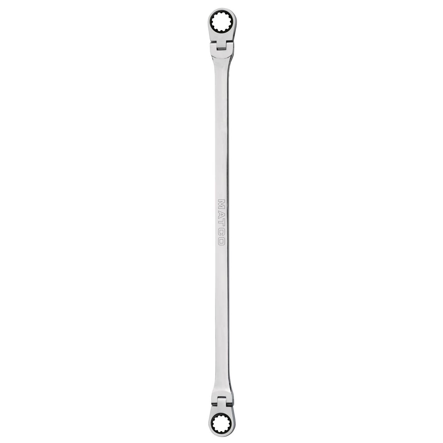 8X10MM DOUBLE FLEX RATCHETING WRENCH