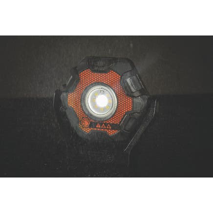 1,000 LUMENS MINI HANDHELD RECHARGEABLE FLOODLIGHT - ORANGE